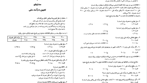 دانلود پی دی اف کتاب ۲۰۰۰ تست اقتصاد کلان محسن نظری PDF