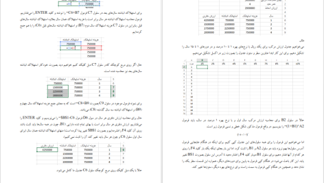 دانلود پی دی اف کتاب آموزش حرفه ای اکسل ۲۰۱۳ در حسابداری محمد مهرتاش PDF