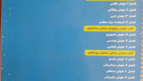 دانلود پی دی اف کتاب هوش ET فرازمینی ویژه قبولی در آزمون تیزهوشان هشتم و نهم علی قصاب PDF