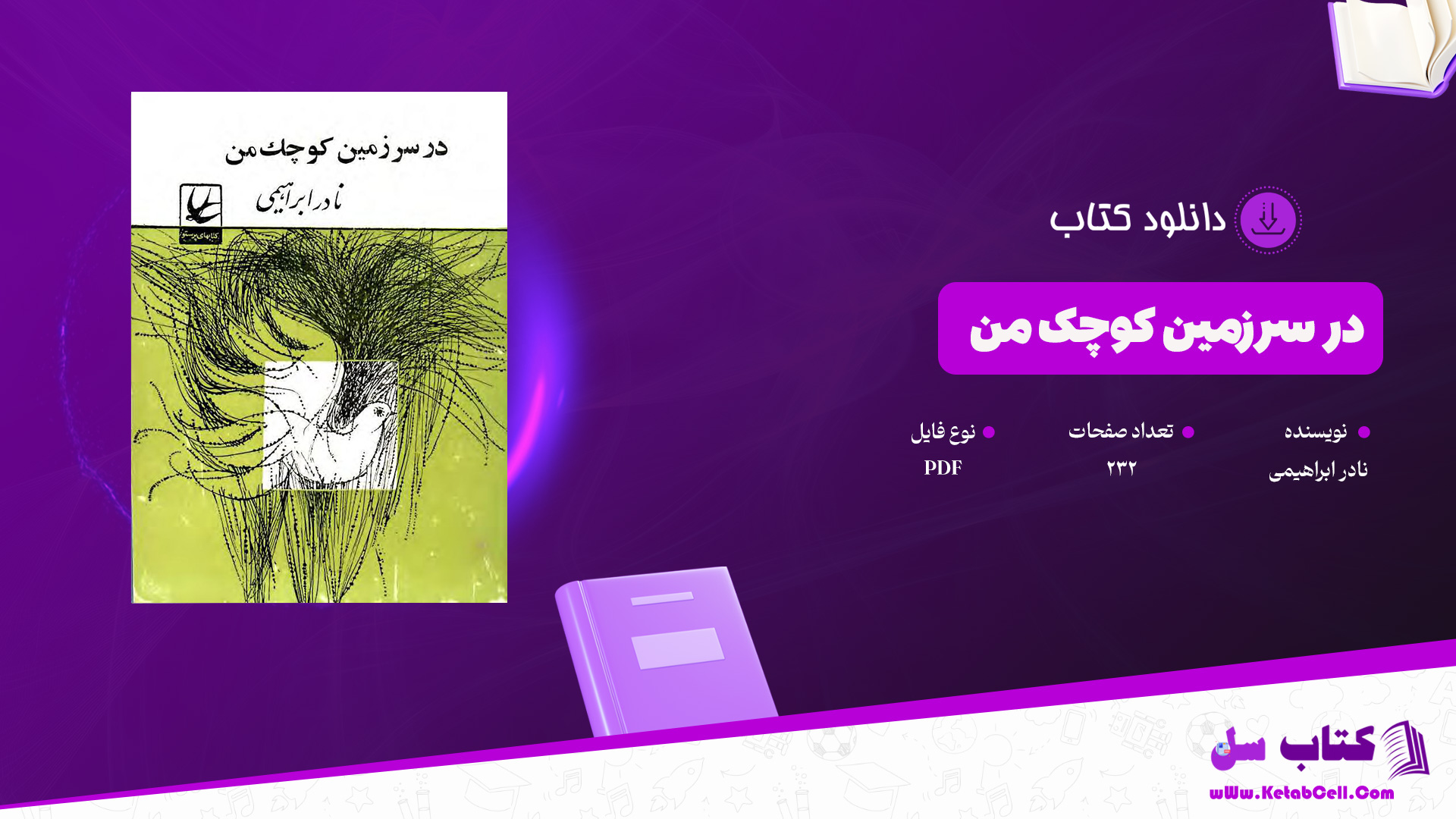 دانلود پی دی اف کتاب در سرزمین کوچک من نادر ابراهیمی PDF