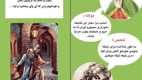 دانلود پی دی اف کتاب حکایت مولانا و شمس محمد حیدرنژاد PDF