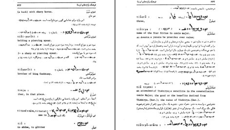 دانلود پی دی اف کتاب فرهنگ واژه‌های اوستا ۲ احسان بهرامی PDF