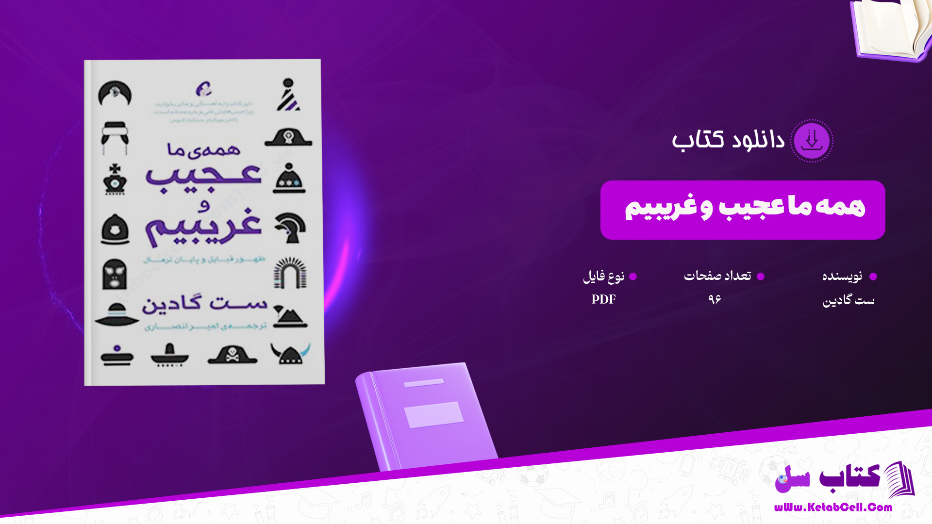 دانلود پی دی اف کتاب همه ما عجیب و غریبیم ست گادین PDF